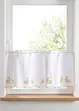 Brise-bise coton motif lapins, bonprix
