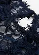Robe longue avec empiècement dentelle, bonprix
