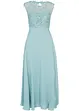 Robe longue avec empiècement dentelle, bonprix
