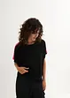 T-Shirt mit Neonstreifen aus reiner Bio-Baumwolle, bonprix
