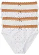 Lot de 4 slips Maxi coton, bonprix