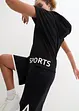 T-shirt de sport avec capuche, oversize, bonprix