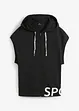 Ärmellose Sport-Shirtjacke mit Kapuze, bonprix