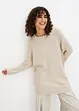 Grobstrick-Pullover aus Teddygarn, bonprix