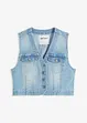 Gilet sans manches en jean extensible, bonprix