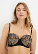 Soutien-gorge balconnet à armatures orné de broderies, bonprix