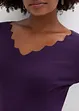 Pull avec un décolleté ondulé, bonprix