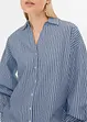 Oversize-Bluse aus reiner Baumwolle, bonprix