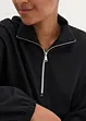 Troyer-Sweatshirt im Boxy-Fit mit Modal, langarm, bonprix