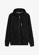 Kapuzenjacke mit sportlichen Details aus leichter Scuba-Ware, bonprix