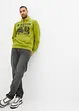 Sweatshirt mit Schalkragen, bonprix