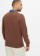 Sweatshirt mit Polokragen, bonprix