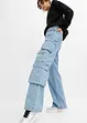 Cargo-Jeans Mid Waist, bonprix