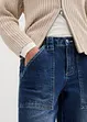 Cargo-Jeans Mid Waist, bonprix