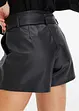 Lederimitat Shorts, bonprix