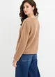 Pull en maille poilue, bonprix