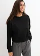 Verkürztes Sweatshirt, bonprix