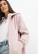 Oversized Sweatjacke mit Kapuze, bonprix