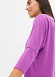 Oversize-Sweatshirt mit Struktur, bonprix