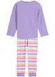 Mädchen Pyjama mit Bio-Baumwolle (2-tlg. Set), bonprix