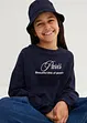 Sweatshirt mit Bluseneinsatz, bonprix