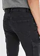 Slim Fit Stretch-Cargo-Jeans, Straight, bonprix