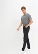 Slim Fit Stretch-Cargo-Jeans, Straight, bonprix