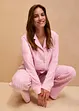 Gewebter Flanell Pyjama mit Geschenktasche, bonprix