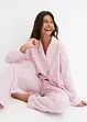 Gewebter Flanell Pyjama mit Geschenktasche, bonprix