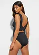 Maillot 1 pièce sculptant, maintien fort, bonprix
