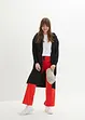 Long-Sweatjacke mit Seitenschlitzen, bonprix