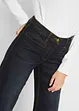 Wide Leg Jeans Mid Waist, Bequembund, bonprix