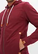 Kapuzen-Sweatjacke mit recyceltem Polyester, bonprix