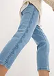 Capri-Jeans mit Ziersteppung, bonprix