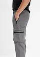 Loose Fit Schlupf-Cargohose in Papertouch-Qualität, Straight, bonprix