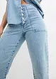 Straight Jeans Mid Waist, Stretch, bonprix