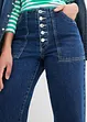 Straight Jeans Mid Waist, Stretch, bonprix