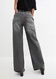 Wide Leg Jeans Mid Waist, Stretch, bonprix