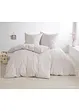 Parure de lit aspect lin, bonprix