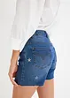 Short en jean orné de broderies, BODYFLIRT