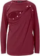 Pull 2en1 de grossesse et d'allaitement en maille fine, bonprix