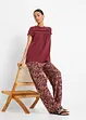 Baumwoll-Shirt mit Spitze, bonprix