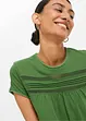 T-shirt en coton à dentelle, bonprix