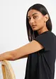 Baumwoll-Shirt mit Spitze, bonprix