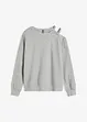 Oversized Sweatshirt mit Cut-Out, bonprix