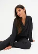 Ensemble loungewear en jersey texturé, bonprix