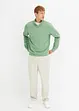 Sweat col camionneur, bonprix