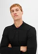 Piqué-Poloshirt, Langarm, bonprix