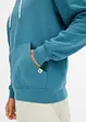 Kapuzensweatshirt mit Komfortschnitt und recyceltem Polyester, bonprix