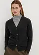 Cashmerestrickjacke mit Good Cashmere Standard®-Anteil, bonprix